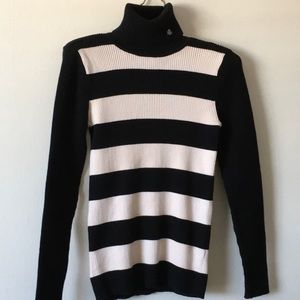 LAUREN RALPH LAUREN Rib Knit 🧶 Turtleneck Sweater 107